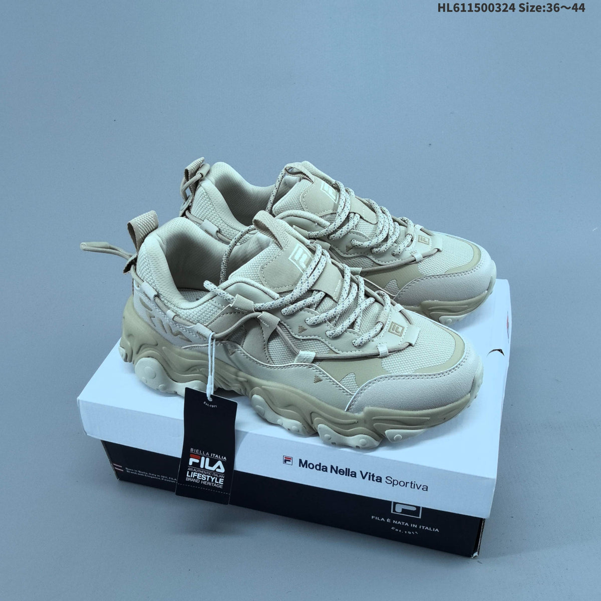 FILA FLUID 5 Cat Paw Low-Top Sneakers F62M532194FBK