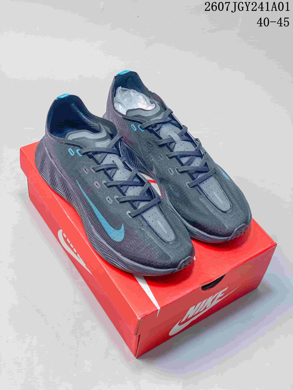 Nike AVA X Men's Low-Top Running Shoes, Charcoal Blue