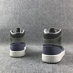 Jordan 1 Mid SE Sneakers Grey Purple 852842-203