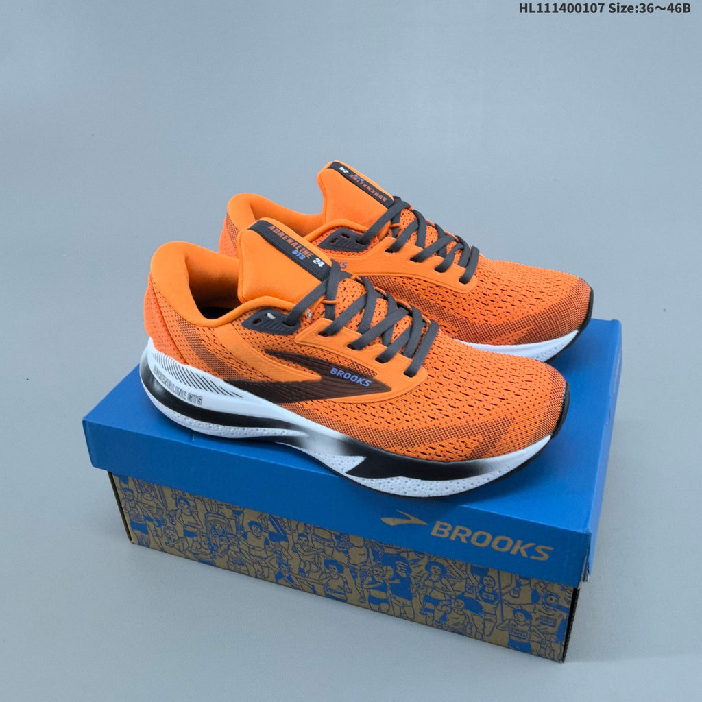 Brooks Adrenaline GTS 24 Running Shoes – Orange/Black