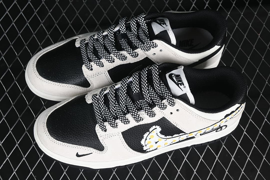 Nike SB Dunk Low Daisy Swoosh Black White DJ2024-073