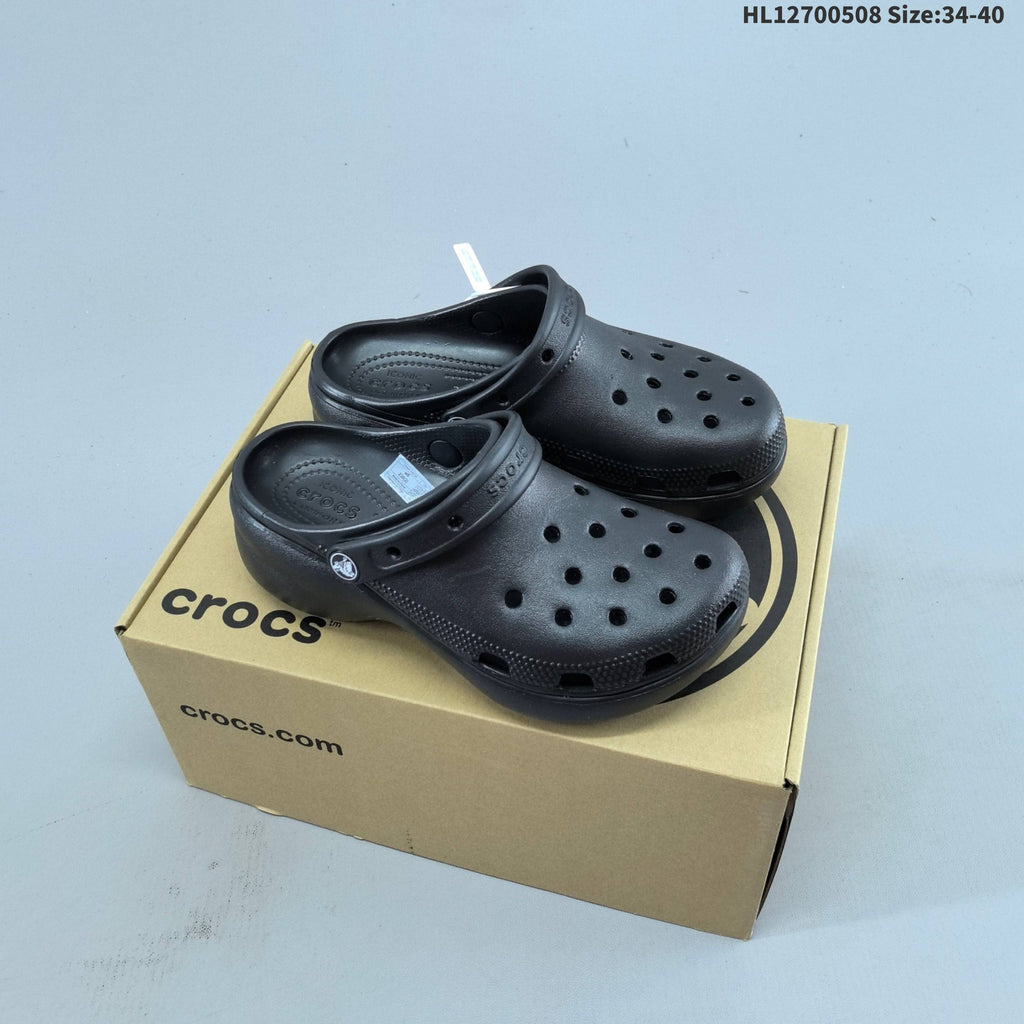 Crocs Classic Platform Clog with Ventilation Holes