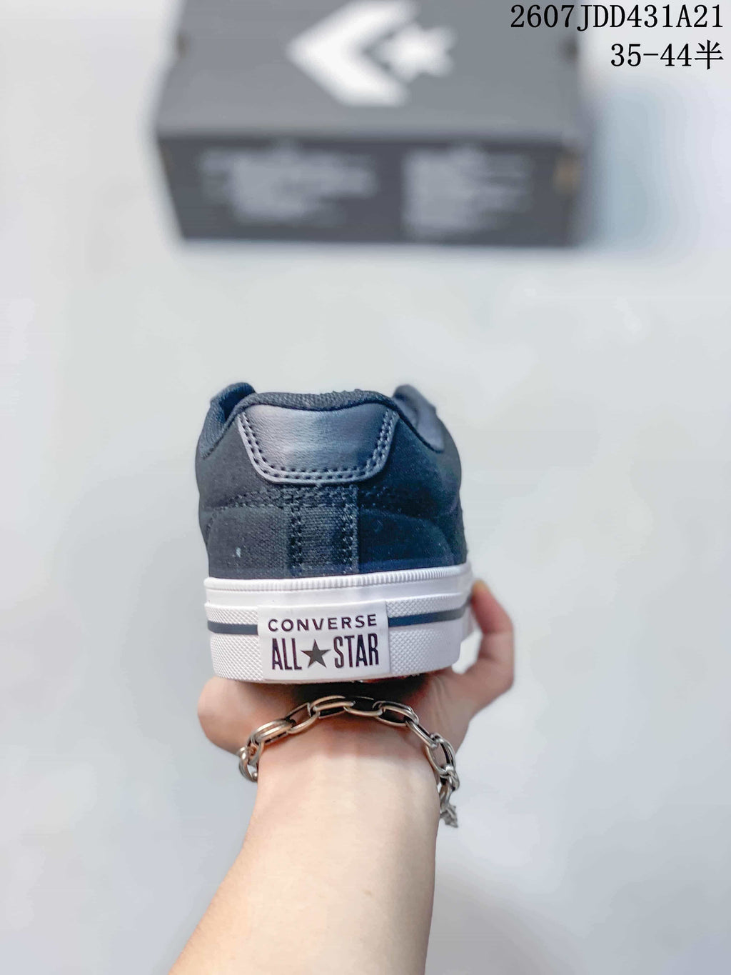 Converse Sport Casual Low-Top Sneakers Navy 712010OPR