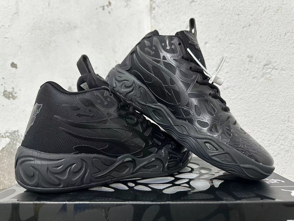 PUMA MB.03 Basketball Shoes, Triple Black