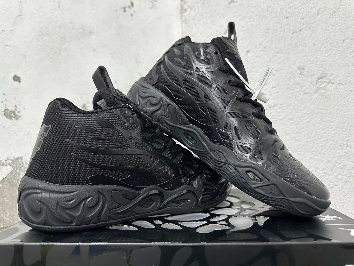 PUMA MB.03 Basketball Shoes, Triple Black