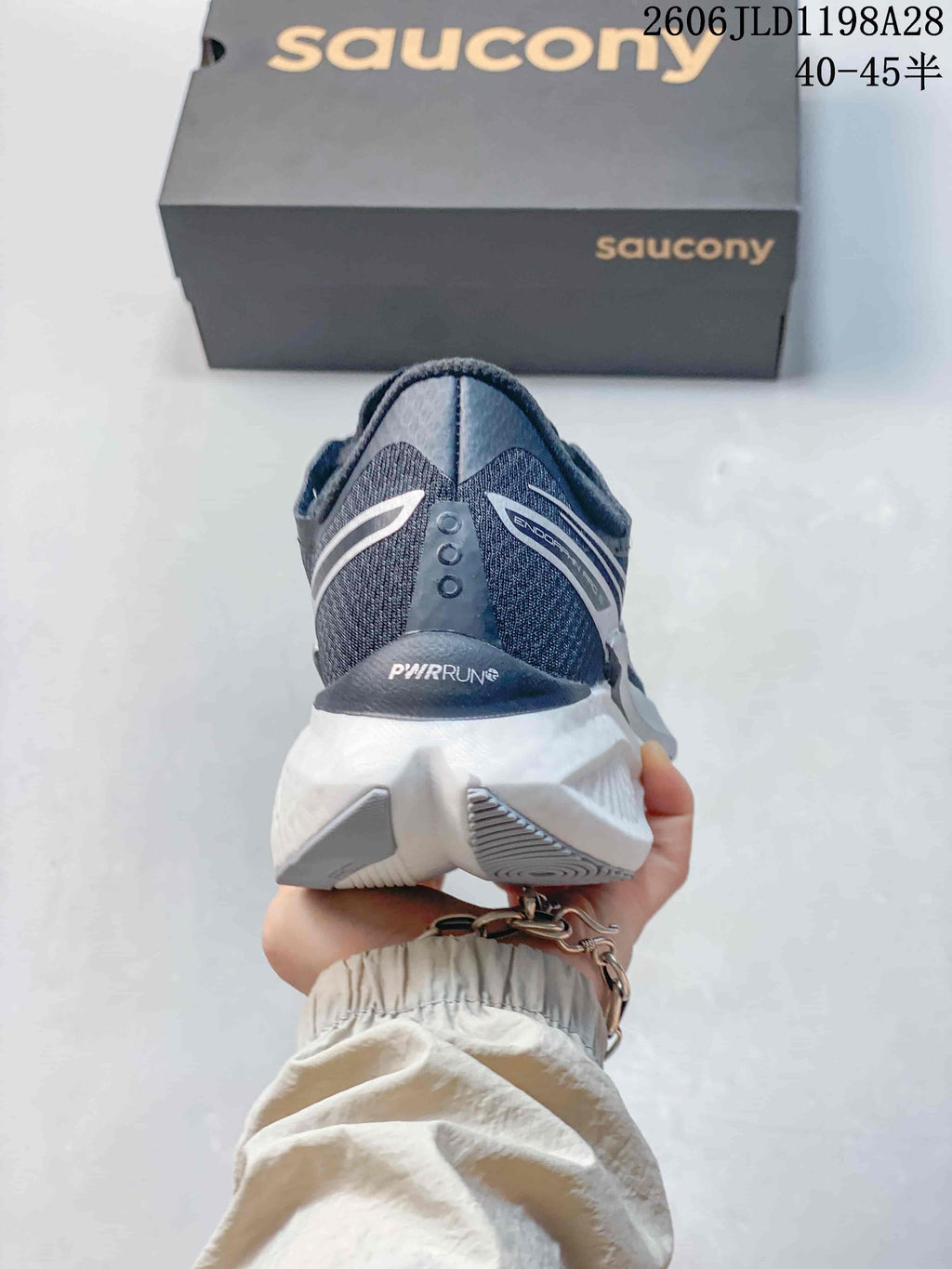 Saucony Endorphin Speed 5 Running Shoes Navy Gray