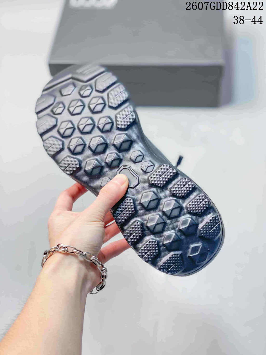 ECCO 2607GDD842A22 Men's Gray Outdoor Sneakers