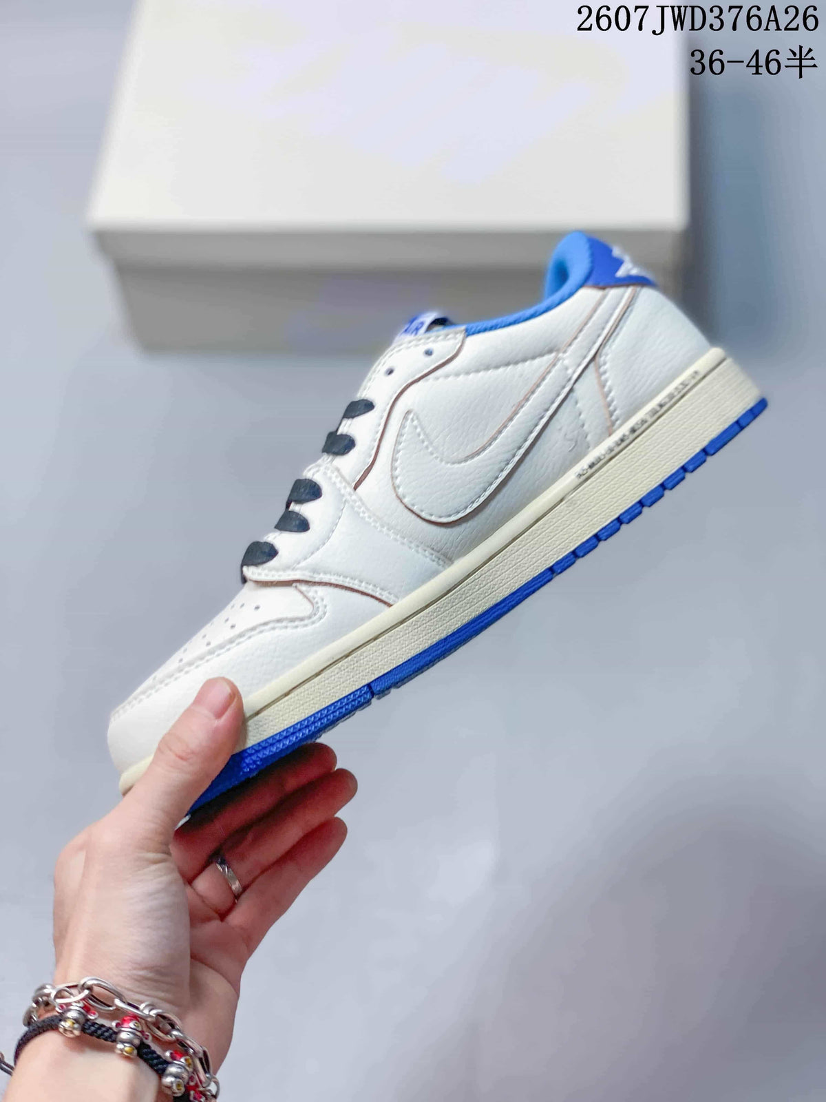 Jordan Air Jordan 1 Low OG SP Travis Scott Fragment White Blue
