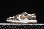 Nike SB Dunk Low Bear Print Low-Top Sneakers – Brown