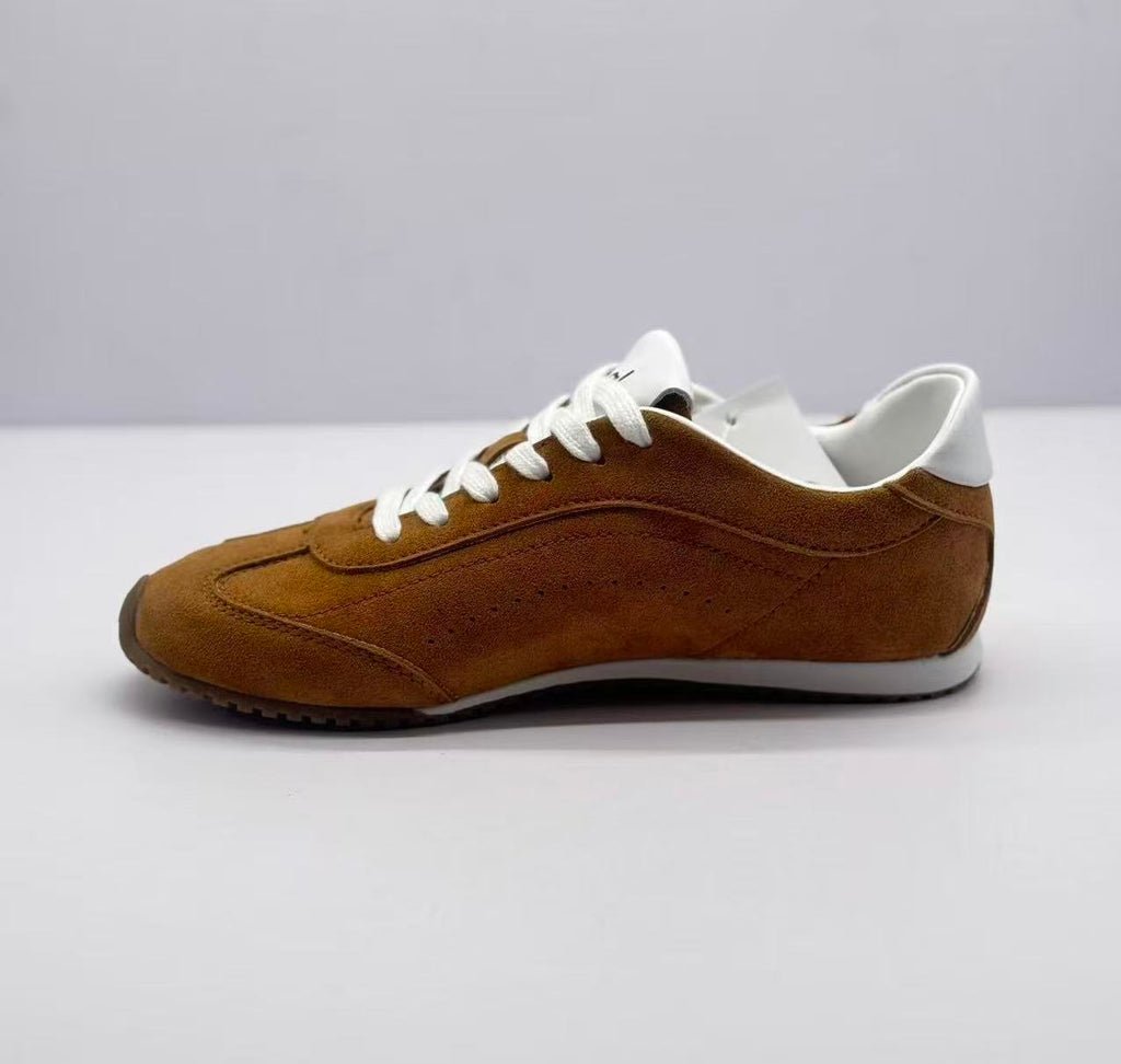 Alo Brown Low-Top Sneakers