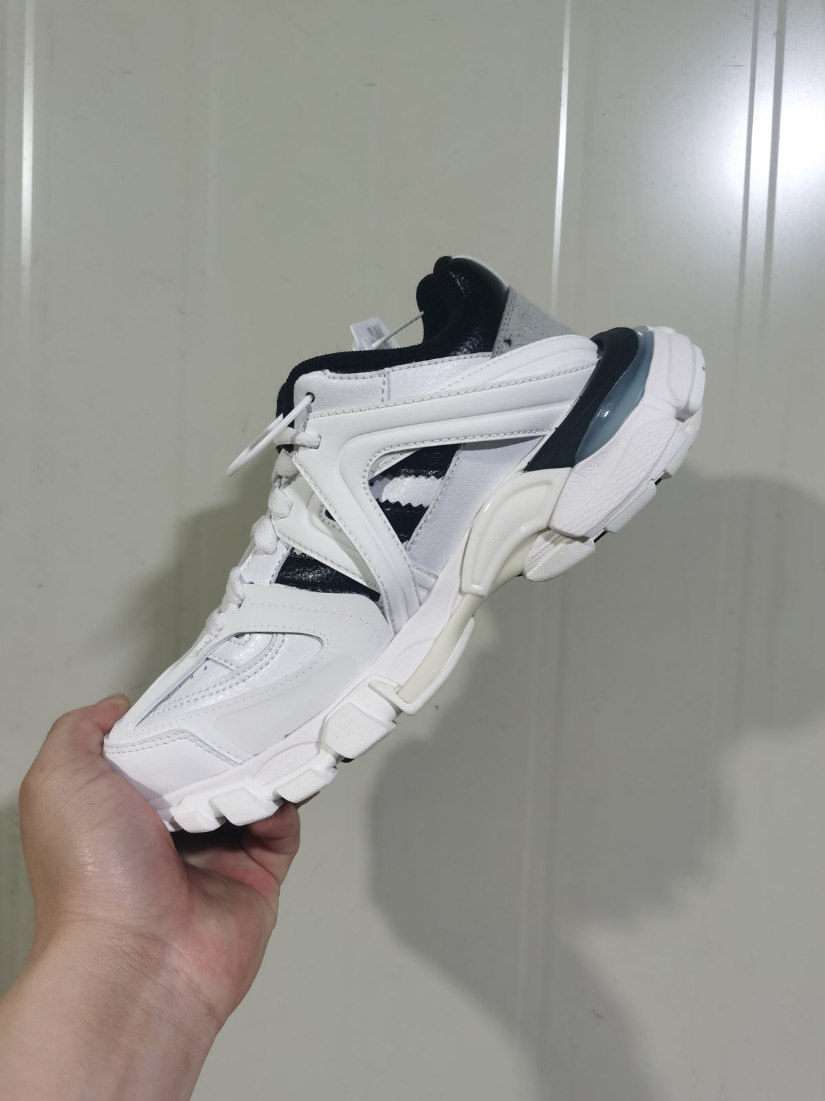 Balenciaga x adidas Track Forum Low Top Sneakers White/Black 9010