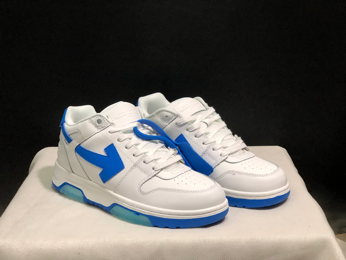 Off-White Out Of Office Low-Top Sneakers White Blue