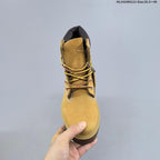 Timberland Mid-Top Lace-Up Boots in Wheat