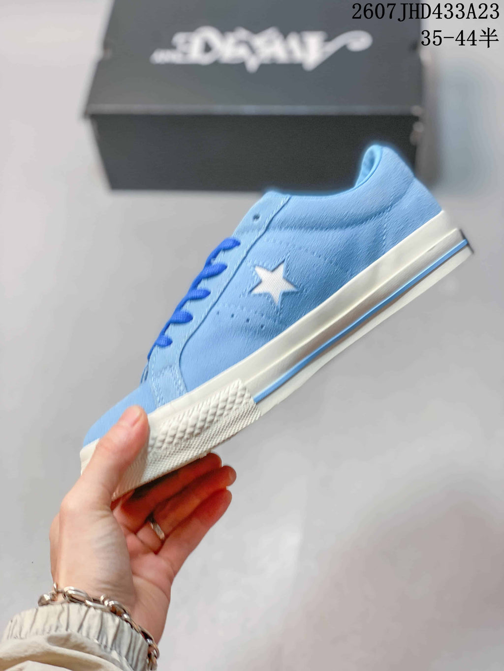 Converse All Star One Star Low-Top Sneakers Blue 2607JHD433A23
