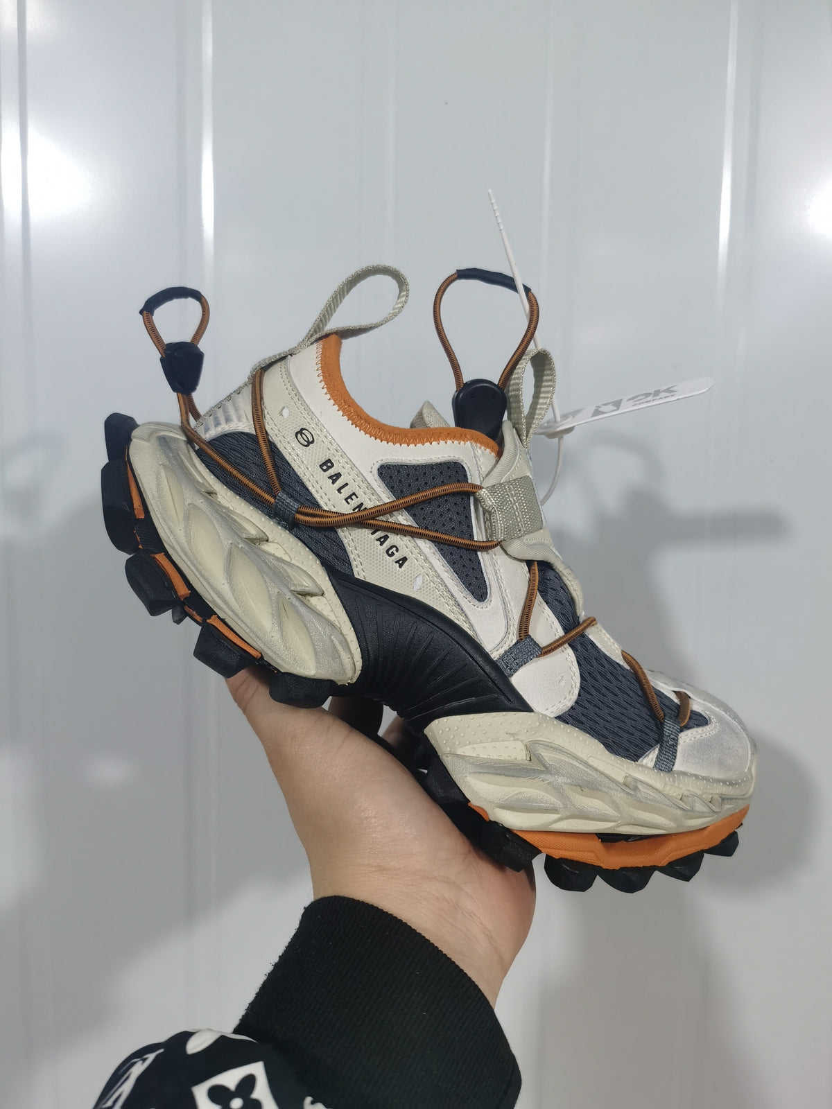 Balenciaga 2070 Sneakers Beige Orange Black
