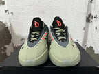 adidas Dame 9 Basketball Shoes Green Grey Orange