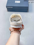 Onitsuka Tiger Mexico 66 Sabot Slip-On Sneakers Cream Blue Red