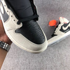Jordan Air Jordan 1 High OG Grey Black Pink 555088-018