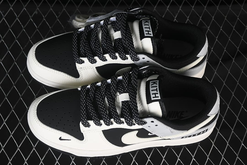 Nike SB Dunk Low Black, Cream & Gray Sneakers