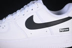Nike Air Force 1 Low SP Supreme White Black CU9225-102