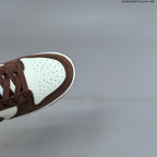 Nike Dunk SB Low Sneakers in Brown and White