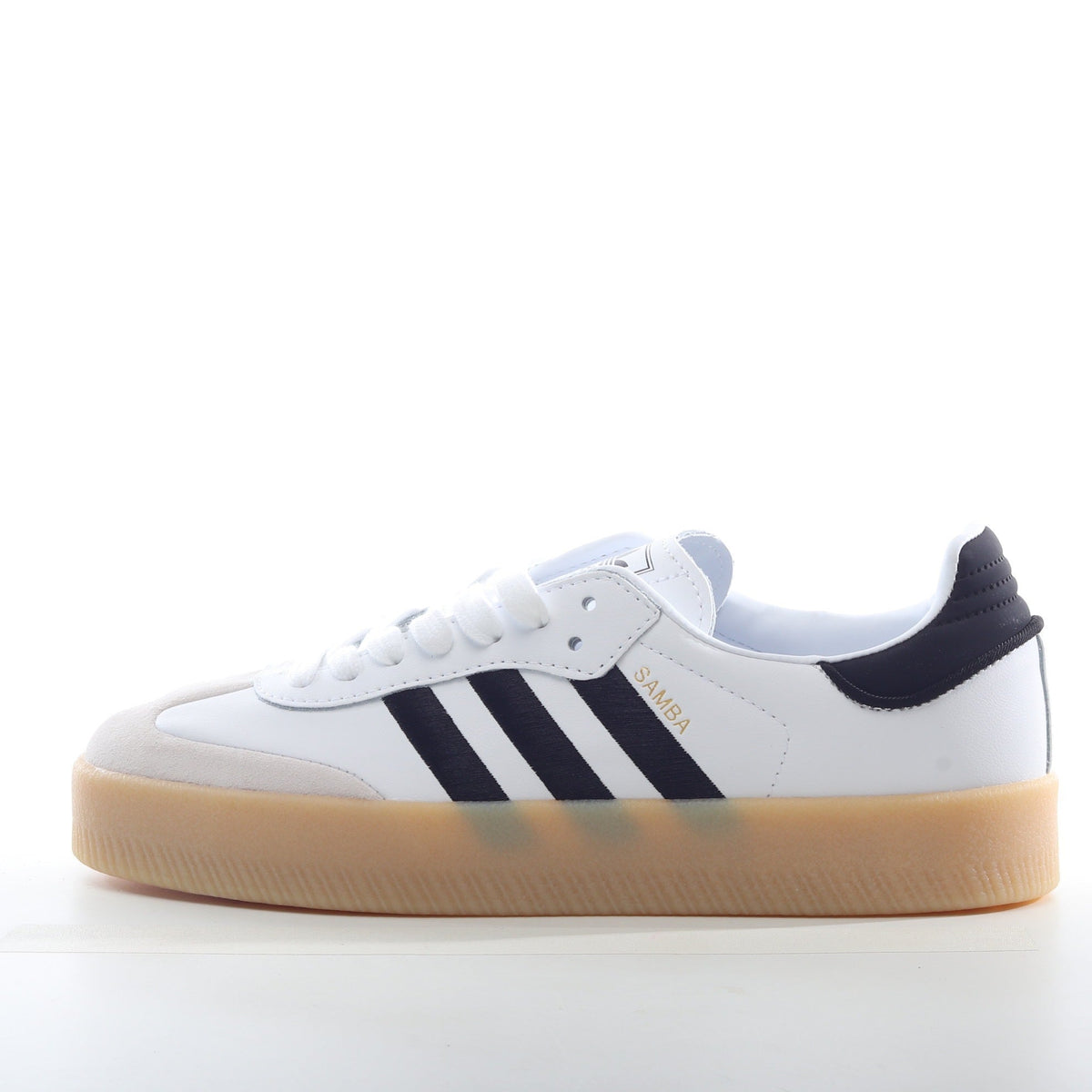 Adidas Samba Platform Sneakers White Black Gum