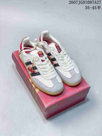 adidas Samba ADV Low-Top Sneakers White Grey Red