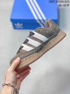 Adidas Adimatic Low Sneakers Brown White Gum Sole