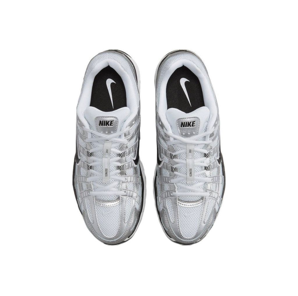 Nike P-6000 Silver Retro-Style Sneakers FD9876-101