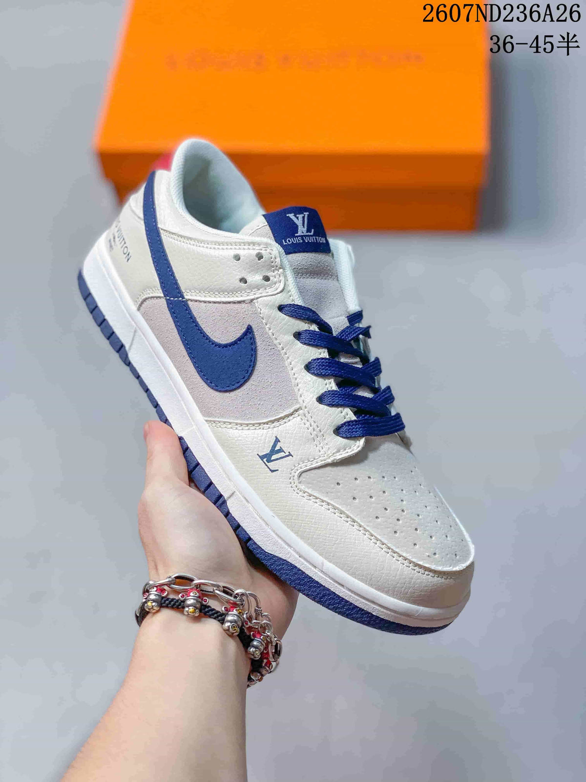 Nike Dunk Low White Blue Sneakers FC1688-134