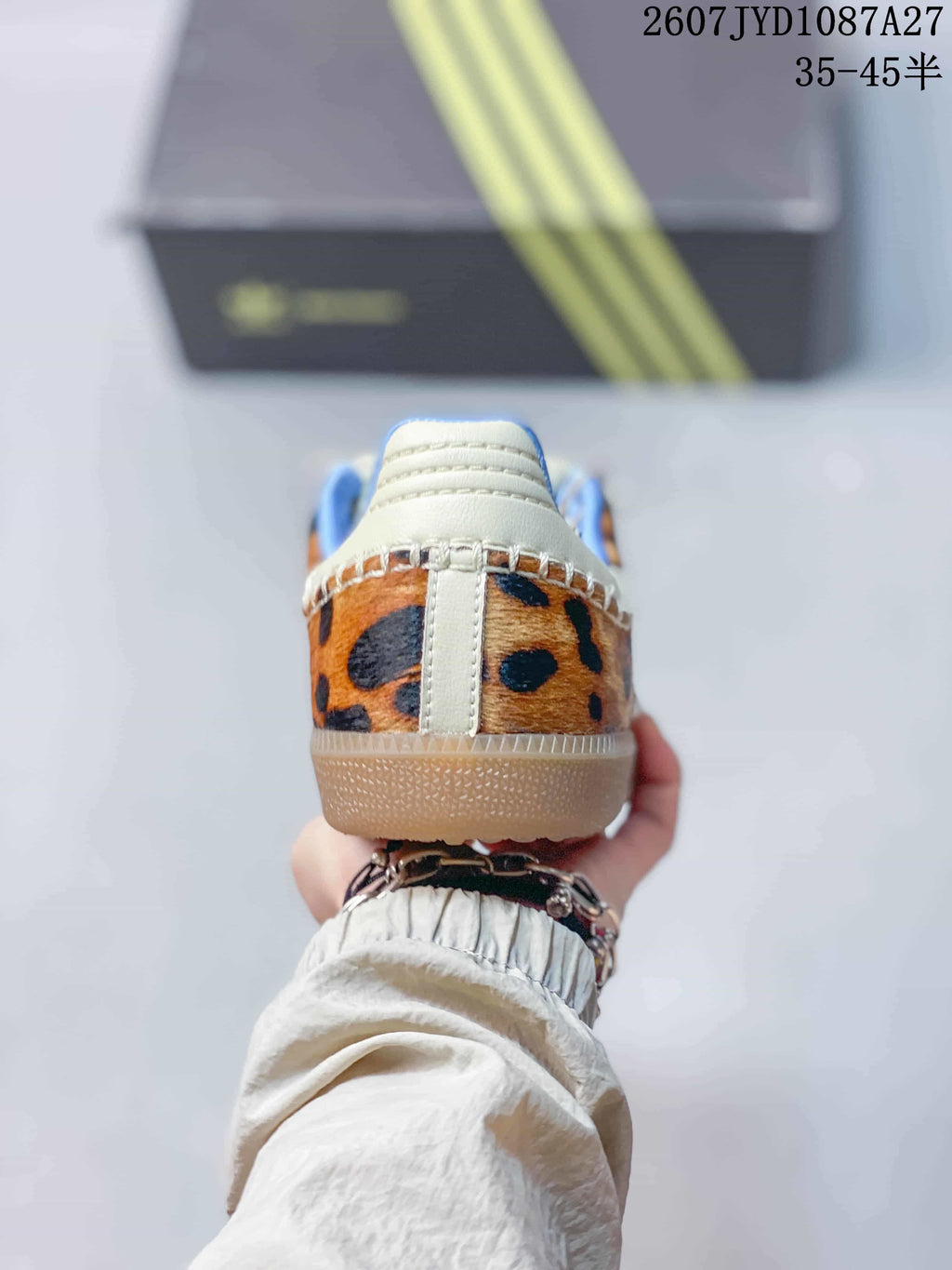 adidas Samba ADV Leopard Low-Top Sneakers