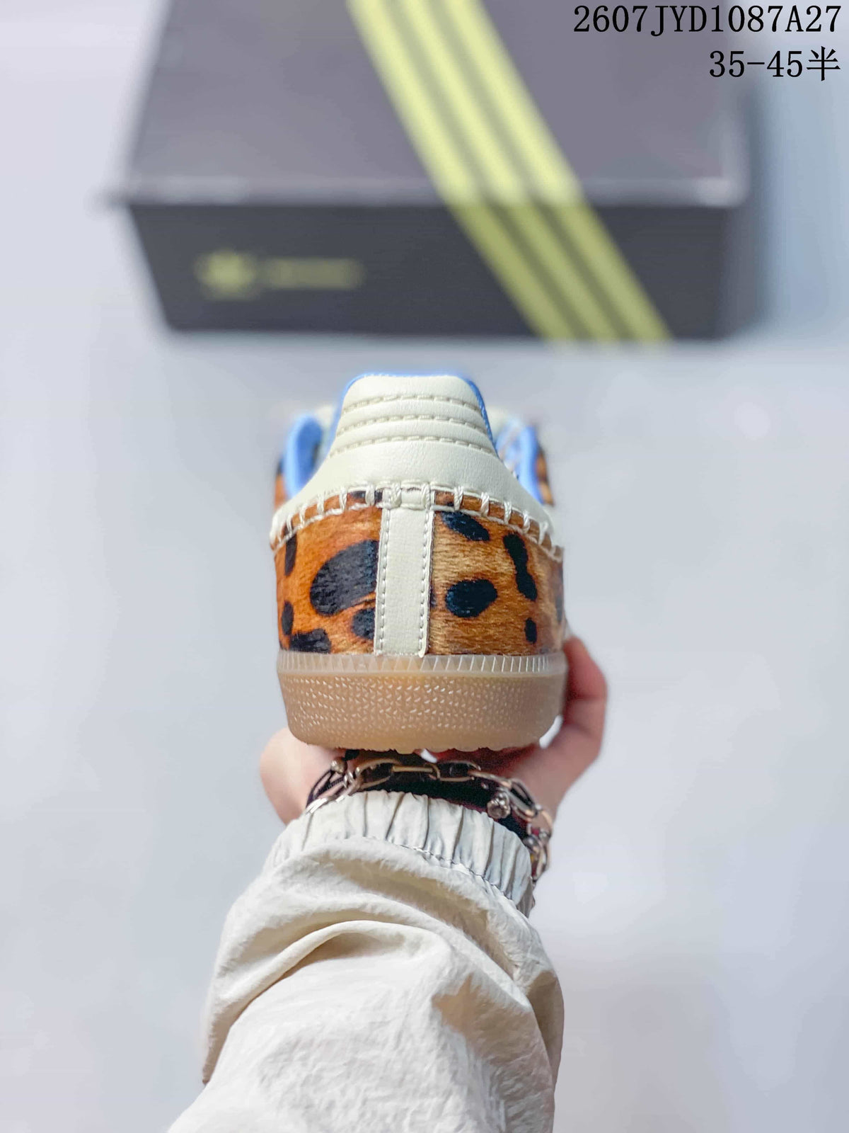 adidas Samba ADV Leopard Low-Top Sneakers