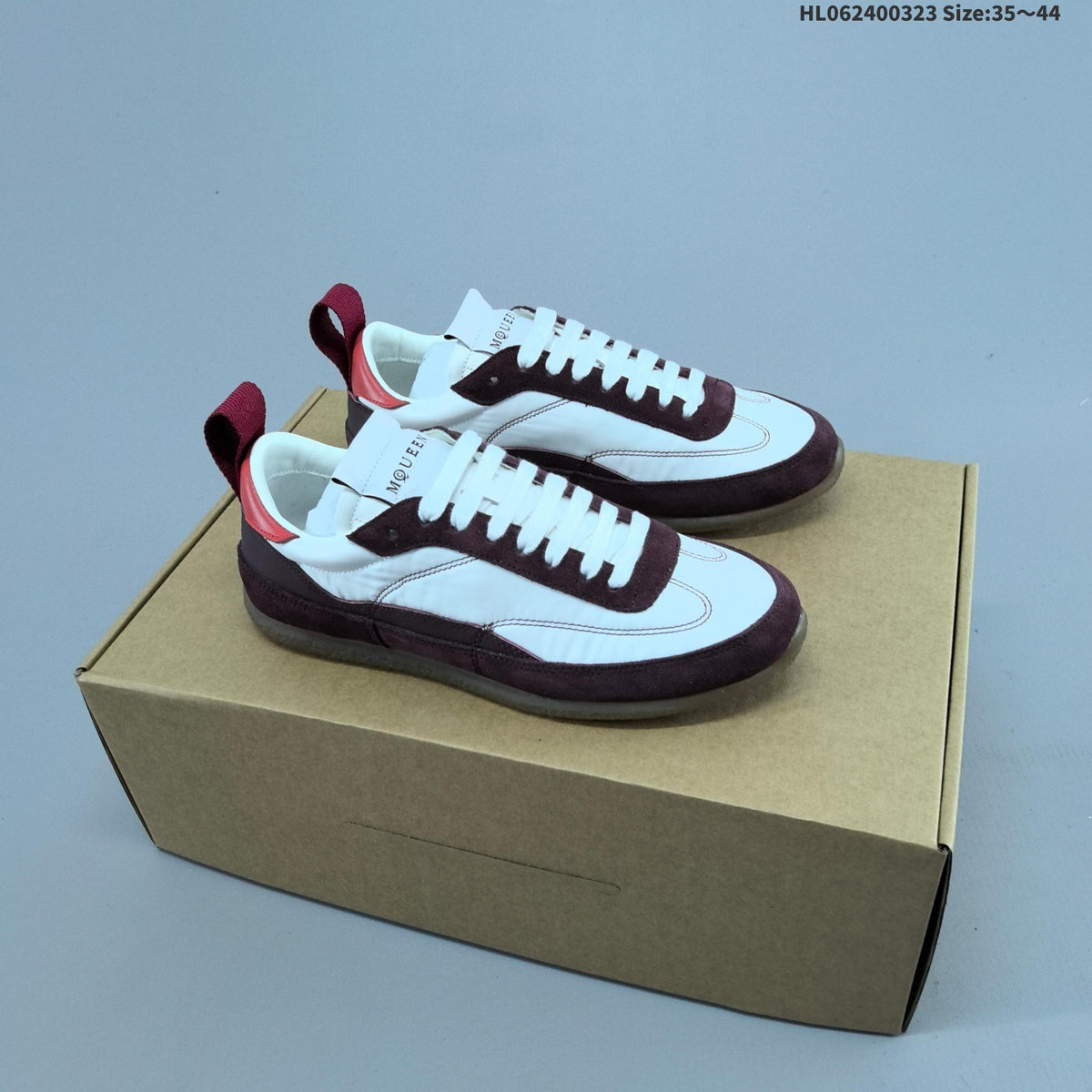 Alexander McQueen EC1 Low-Top Lace-Up Sneakers