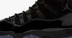 Air Jordan 11 Cap and Gown Black High-Top Sneakers