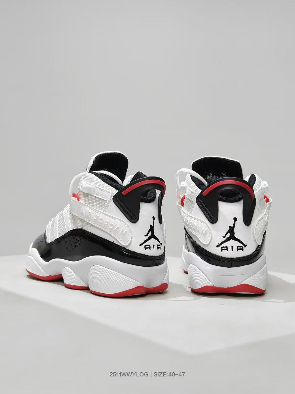 Jordan Air Jordan 6 White Black Red Sneakers