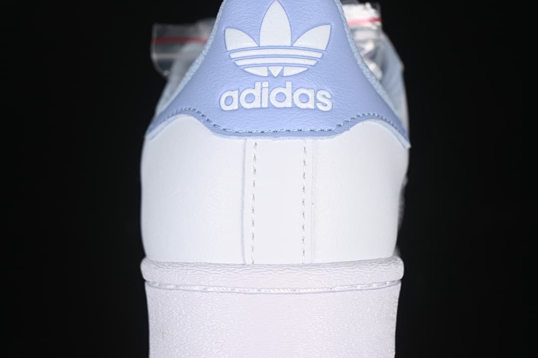 adidas Superstar II JR1332 White Sneakers with Pastel Stripes