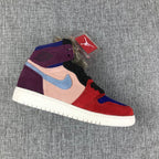 Air Jordan 1 High OG Christmas Red Multicolor Sneakers