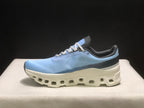 On Cloudmonster 1 Running Sneakers Blue and White