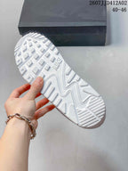 Nike Air Max 90 White and Blue Sneakers