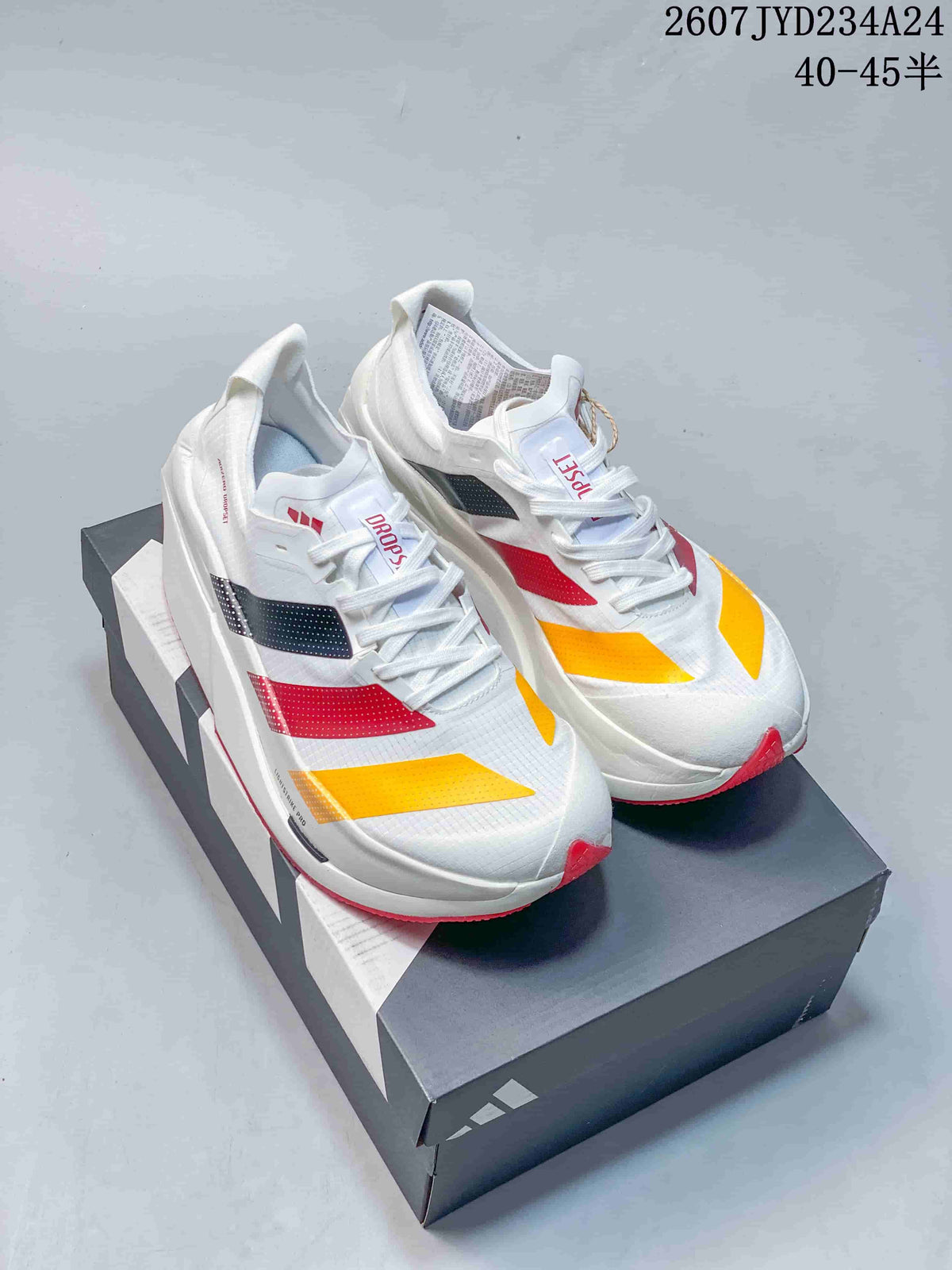 adidas Adizero Dropset Elite Running Shoes White Multicolor