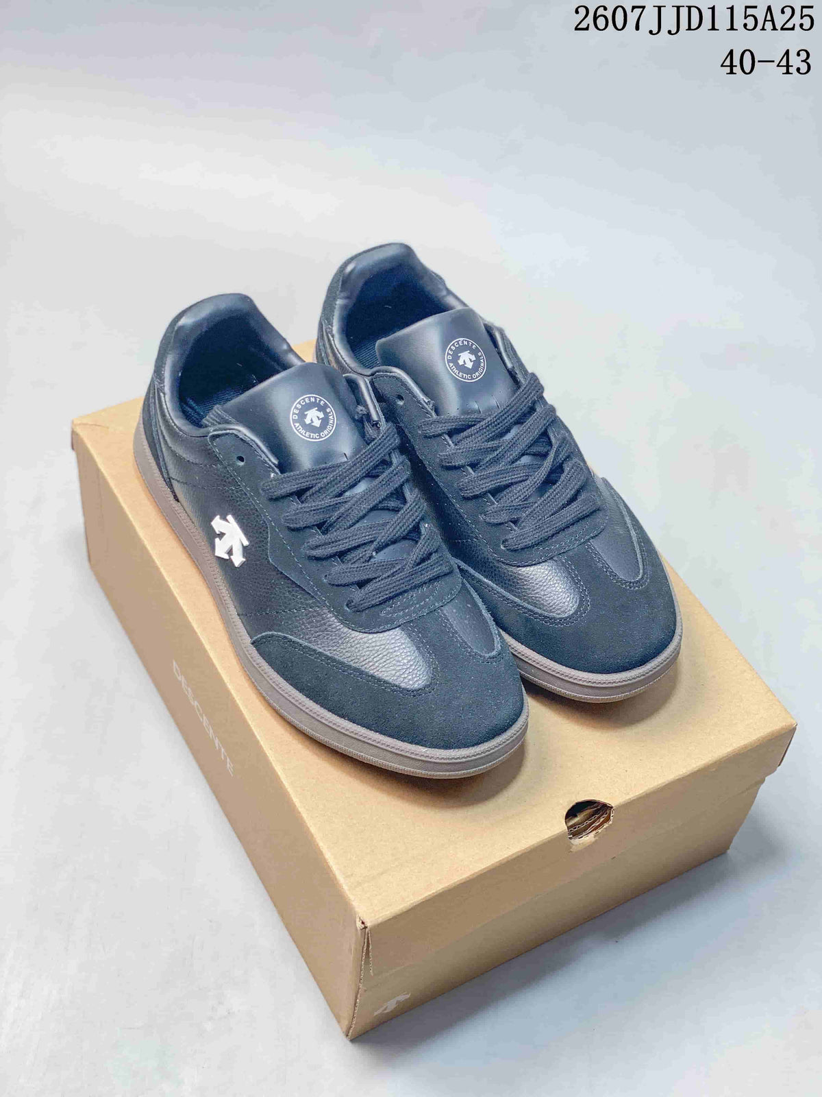 Descente Chron Court SB Low-Top Sneakers Black D6292LSN55