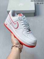 Nike Air Force 1 ’07 Low White Red Sneakers