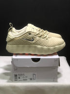 Nike Mind 002 Cream Training Sneakers Orange Accents