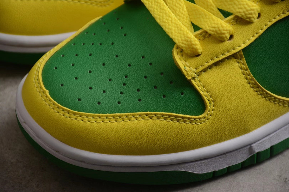 Nike SB Dunk Low Reverse Brazil Green Yellow DV0833-300