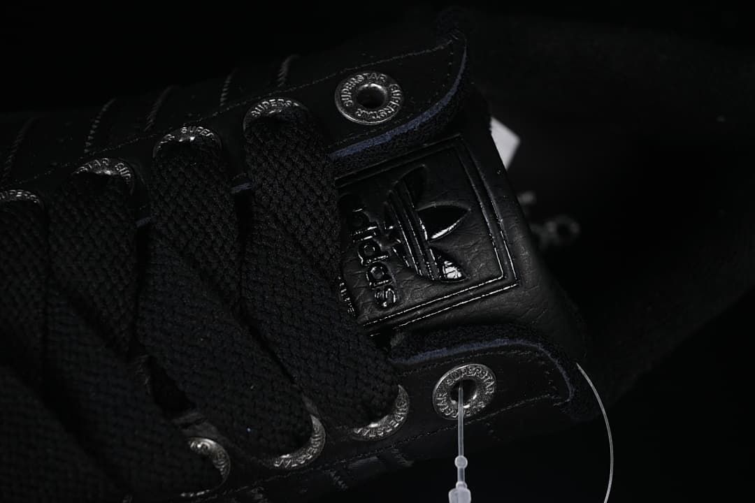adidas Superstar II Black Sneakers JQ3914