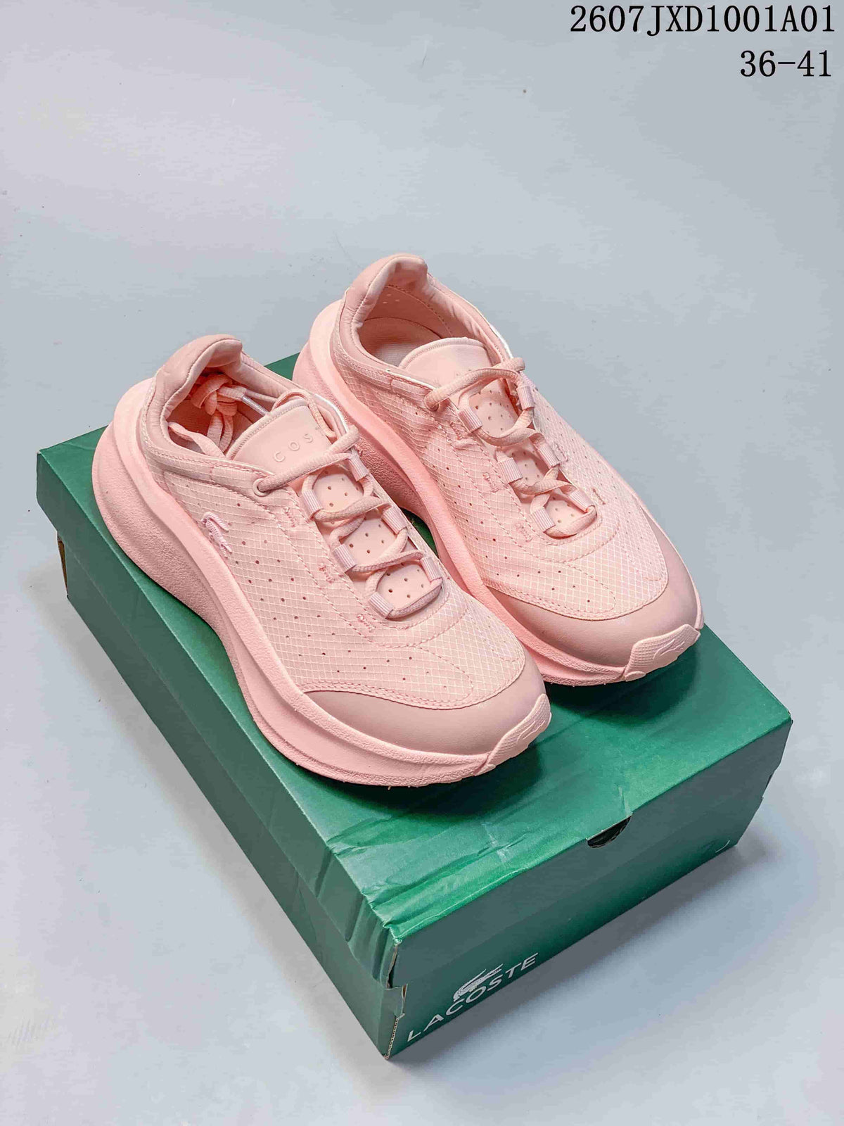 Lacoste JXD1001A01 Pink Lace-Up Sneakers