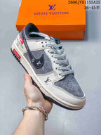 Nike SB Dunk Low Pro Sneakers, Louis Vuitton-Inspired Colorways