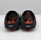 Nike Black Slides with Orange Pod Sole