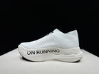 On Cloudboom Strike LS White Black Running Shoes
