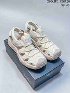 ECCO Open-Toe Sandals with Adjustable Bungee Lacing